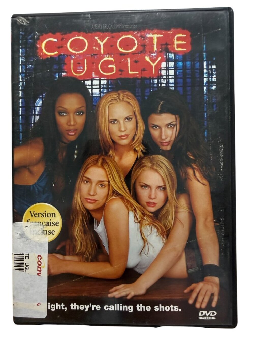 4/$20🧡 Coyote Ugly DVD Piper Perabo Tyra Banks Music Drama
